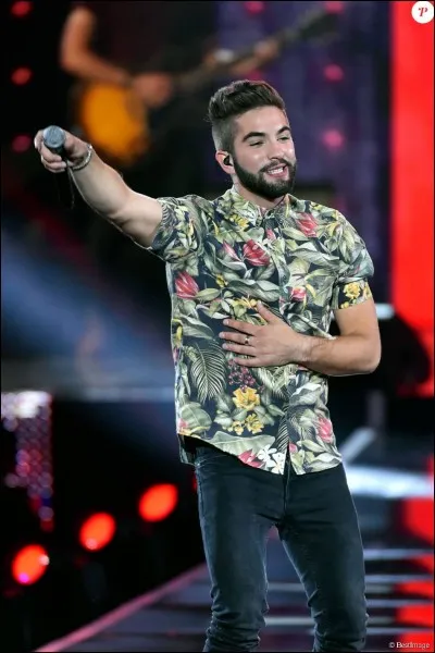 Qui était le coach de Kendji durant l'émission de télé ?