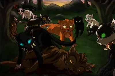 Enfin, qui affronte Étoile de Feu lors de la bataille contre le Clan du Sang ?