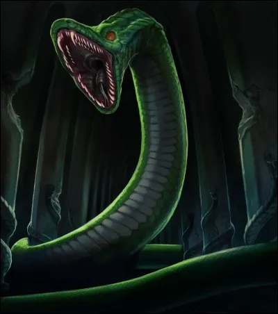 B&ecirc;te l&eacute;gendaire, souvent pr&eacute;sent&eacute; comme un reptile.