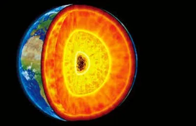 La température du noyau interne de la Terre est supérieure à la température de la surface du Soleil.