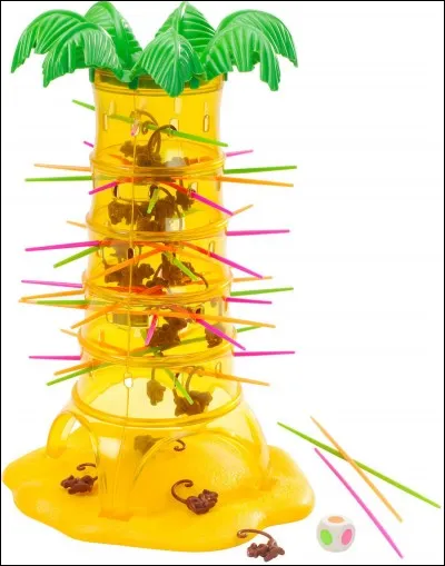 Compl&eacute;tez cette pub - SOS ouistiti, retire les pics c'est la tactique, mais attention aux ouistitis, si tu les fais tomber :