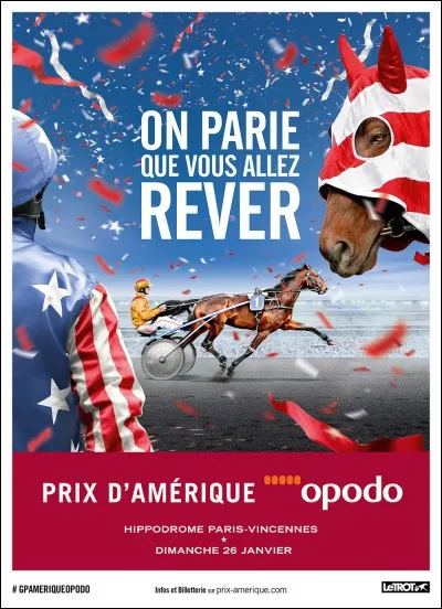 En 2016 et en 2017, il a gagné le Prix d'Amérique :