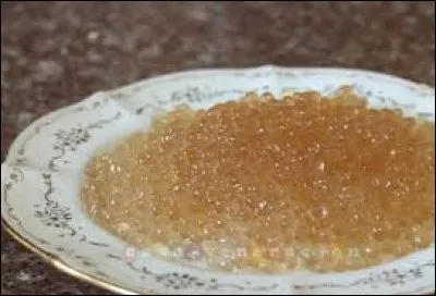 Quel est le surnom des perles de tapioca ?