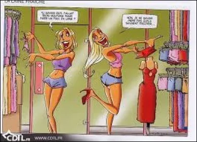 Pourquoi les blondes mettent-elles des grands anneaux aux oreilles ?