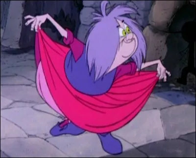 Comment s'appelle la méchante dans "Merlin l'enchanteur" ?