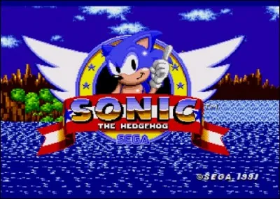 Quel est le premier jeu où apparaît Sonic ?