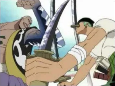 Avec quelle technique Zoro bat-il Mr. 1, alias Daz Bones ?