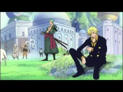 En quelle place arrive Zoro sur l'Archipel Sabaody ?