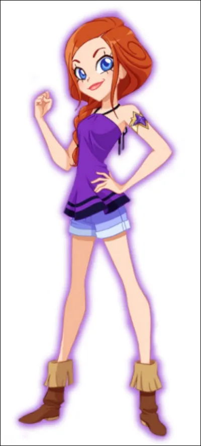 Quelle est la couleur de la tenue magique de Carissa ?