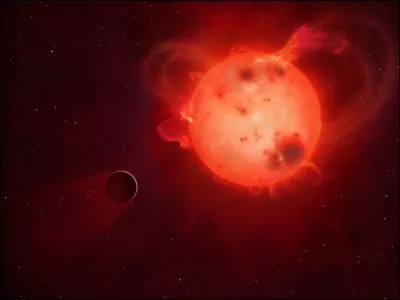 Les plus petites étoiles font à peine la taille de Jupiter car ,