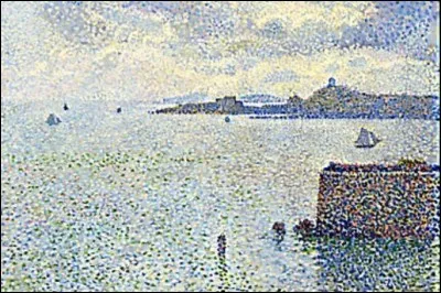 De qui est cette entrée du port de Roscoff ?