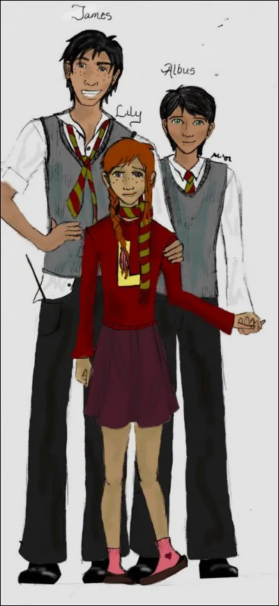 Comment s'appellent les enfants de Harry ?