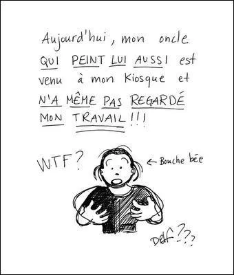 On ne dit pas ''un ingrat'' mais: