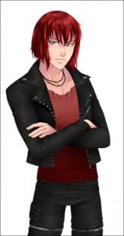 Il n'avait pas toujours les cheveux rouges ; de quelle couleur étaient-ils ?