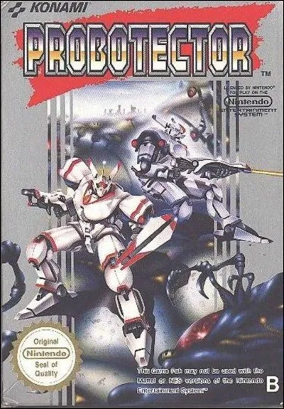 Sous quel nom est connu le jeu"Probotector" au Japon ?