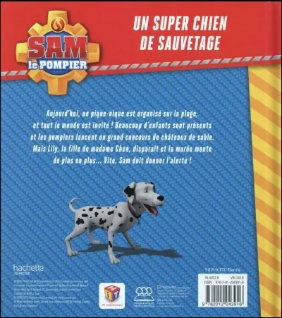 Comment s'appelle le chien de secours ?