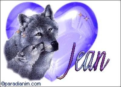 Quant à moi, mes parties sont bien connues, je suis Jean...