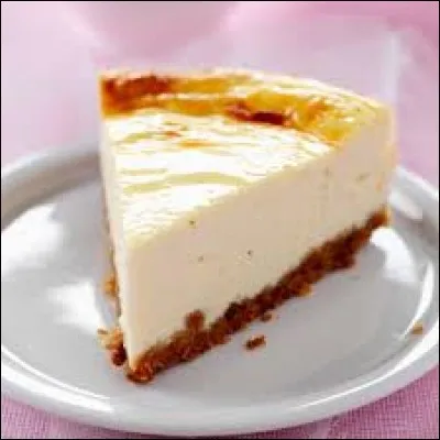 Le cheesecake est un gâteau à base de crème pâtissière.