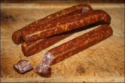 Le gendarme est un type de saucisse séché.