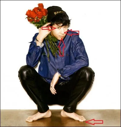 Quelle est la partie de son corps en laquelle il a le plus confiance ?