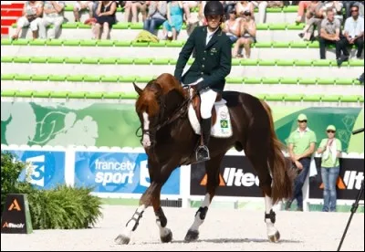 Quel est ce magnifique cheval sous la selle de Pedros Veniss?