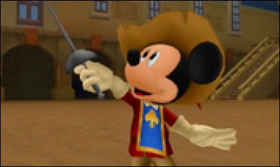 Qui est ce mousquetaire au service de la princesse Minnie, une fonction bien éloignée de sa fonction de roi du château Disney ?