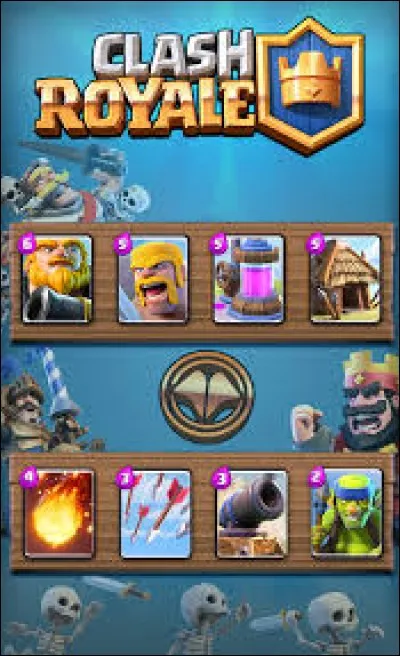 Si vous prenez le deck suivant : Pekka, géant royal, princesse, sorcier de glace, mineur, bûche, électrocution et prince ténébreux, combien va vous coûter le deck ?