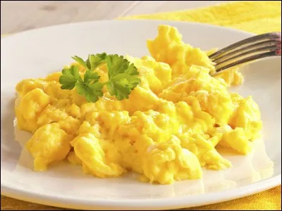 Je cherche l'oeuf brouillé :