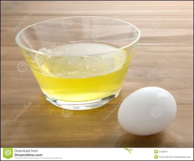 Comment traduire "le blanc d'oeuf" ?