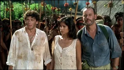 Voici une photo d'un film de Francis Veber réunissant Patrick Bruel, Patricia Velásquez et Jean Reno.
Quel est le titre de ce film sorti en 1996 ?