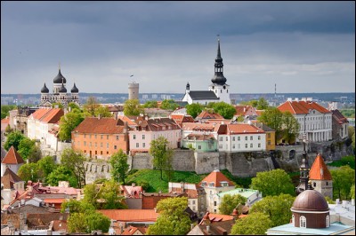 Et la troisième, Tallinn, est donc en :