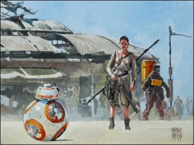Dans quel film Star Wars trouve-t-on BB8 ,Rey et Fine ?