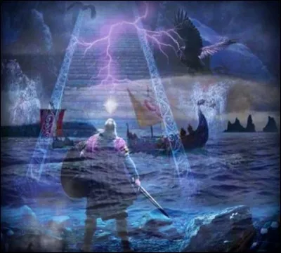 Dans la mythologie nordique, où les valeureux guerriers défunts sont-ils amenés ?