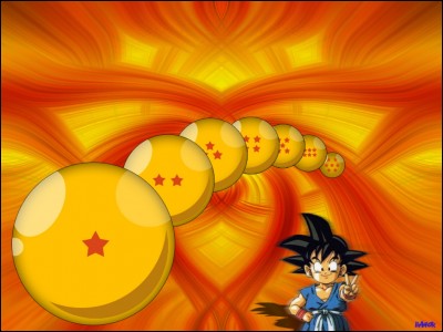Quel est l'objet qui représente le grand-père de Goku ?