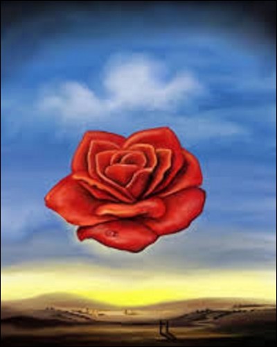 Quel artiste surréaliste a peint en 1958 ''La Rose méditative'' , une huile sur toile (H : 0,36 m x 0,28 m) ?