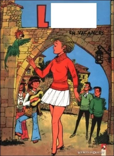 Qui part en vacances dans cette bande dessinée ?