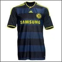 Quelle est la couleur du maillot chelsea  l'exterieur ?