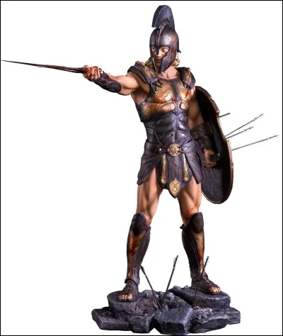 Quel héros a été tué par une flèche tirée sur son talon ?