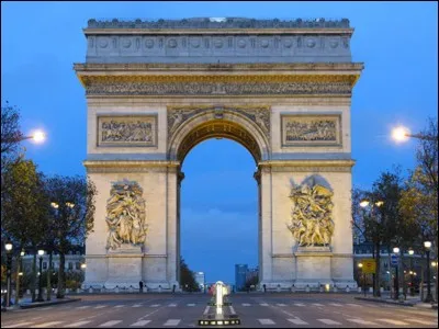 Quand a été construit l'Arc de Triomphe ?