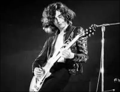 De quel groupe de rock britannique Jimmy Page fut-il le leader ?