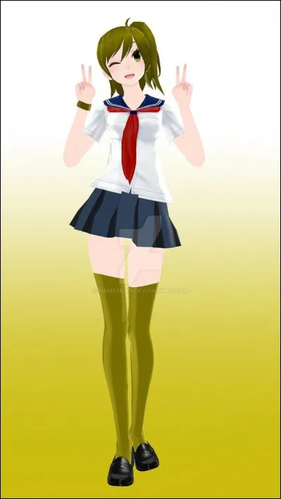 Qui est cette personne ? (celle aux cheveux jaunes)