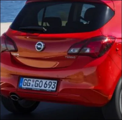 De quelle voiture provient cet élément ?