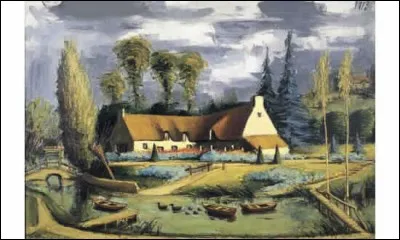 Qui a peint "La chaumière d'Yvetot" ?