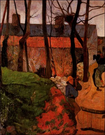 A qui doit-on cette "Chaumière au Pouldu" ?