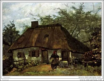 Qui a peint "La chaumière" ?