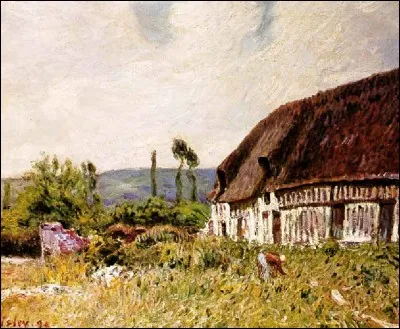 Qui a représenté "La chaumière normande" ?