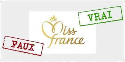 Vrai ou faux ? Lors de l'élection de Miss France, chaque année, le diadème n'est jamais le même.
