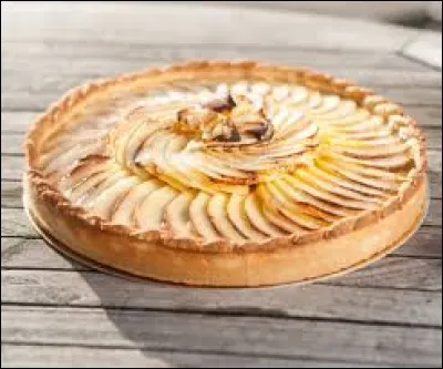 Elle nous a préparé une tarte ____ pommes.