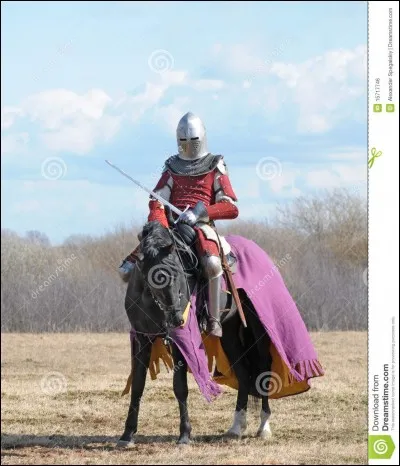 Comment les chevaliers montaient-ils sur leurs chevaux ?