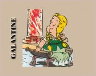 On termine par Galantine, qui est la belle-sur de Bonemine. Habitante de Lutèce et mariée à Homéopatix, elle apparaît dans l'album ...